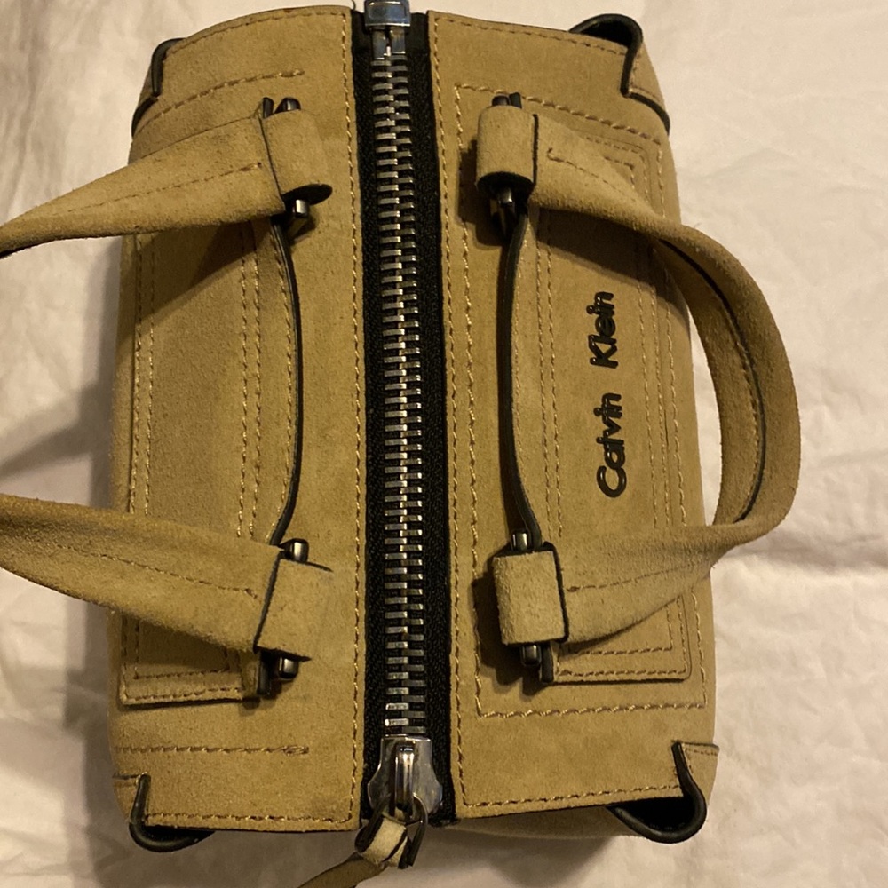 Calvin Klein Suede Purse - Picture 6 of 15